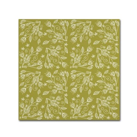 Trademark Fine Art Jennifer Nilsson 'Tulip Vines III' Canvas Art, 35x35 ALI3179-C3535GG